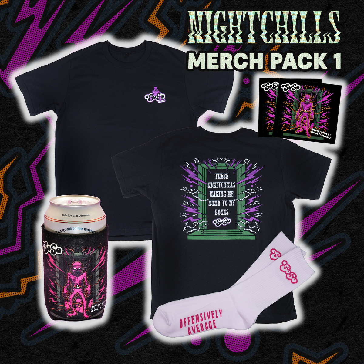 NIGHTCHILLS - Merch Pack #1