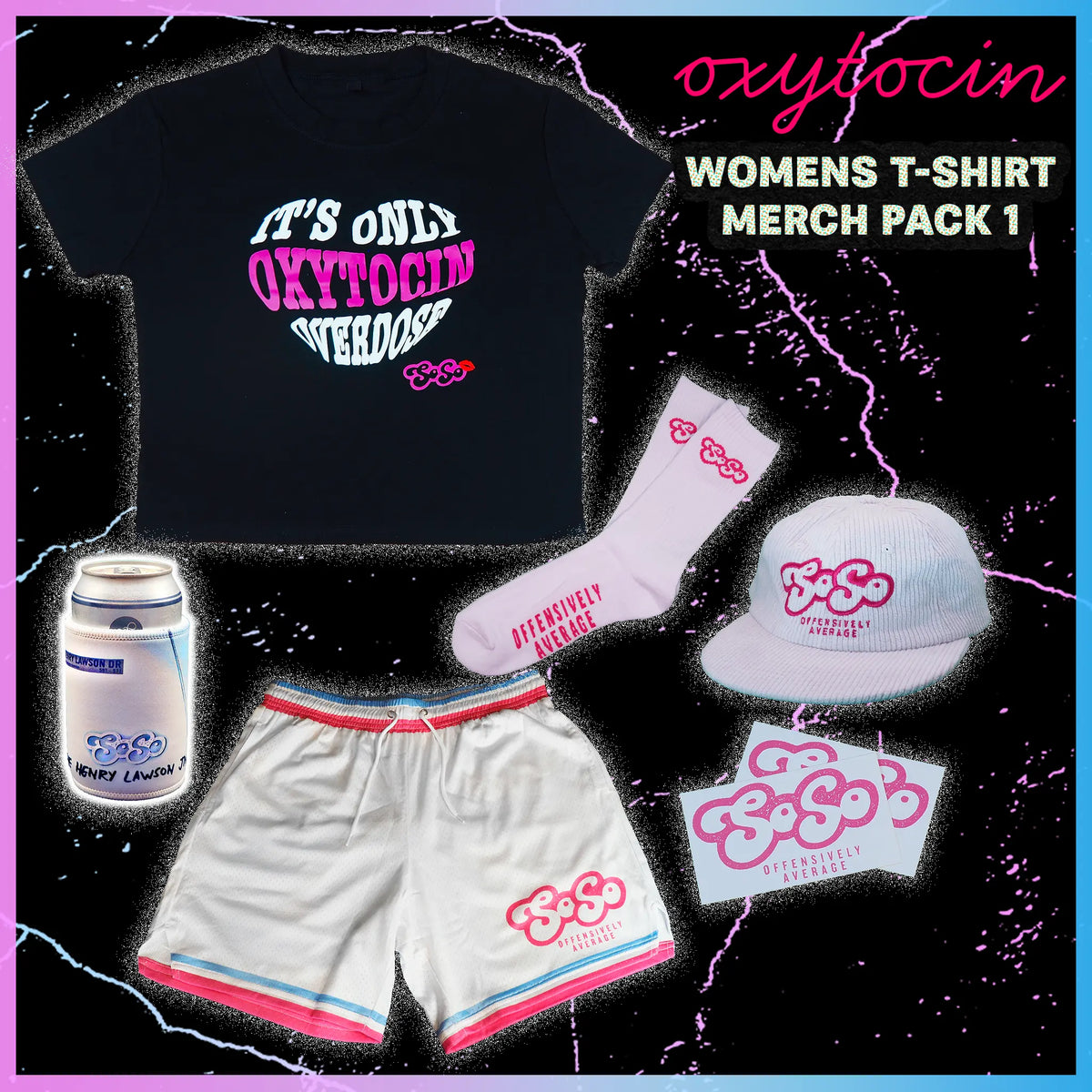Oxytocin - Women's T-Shirt Merch Pack #1