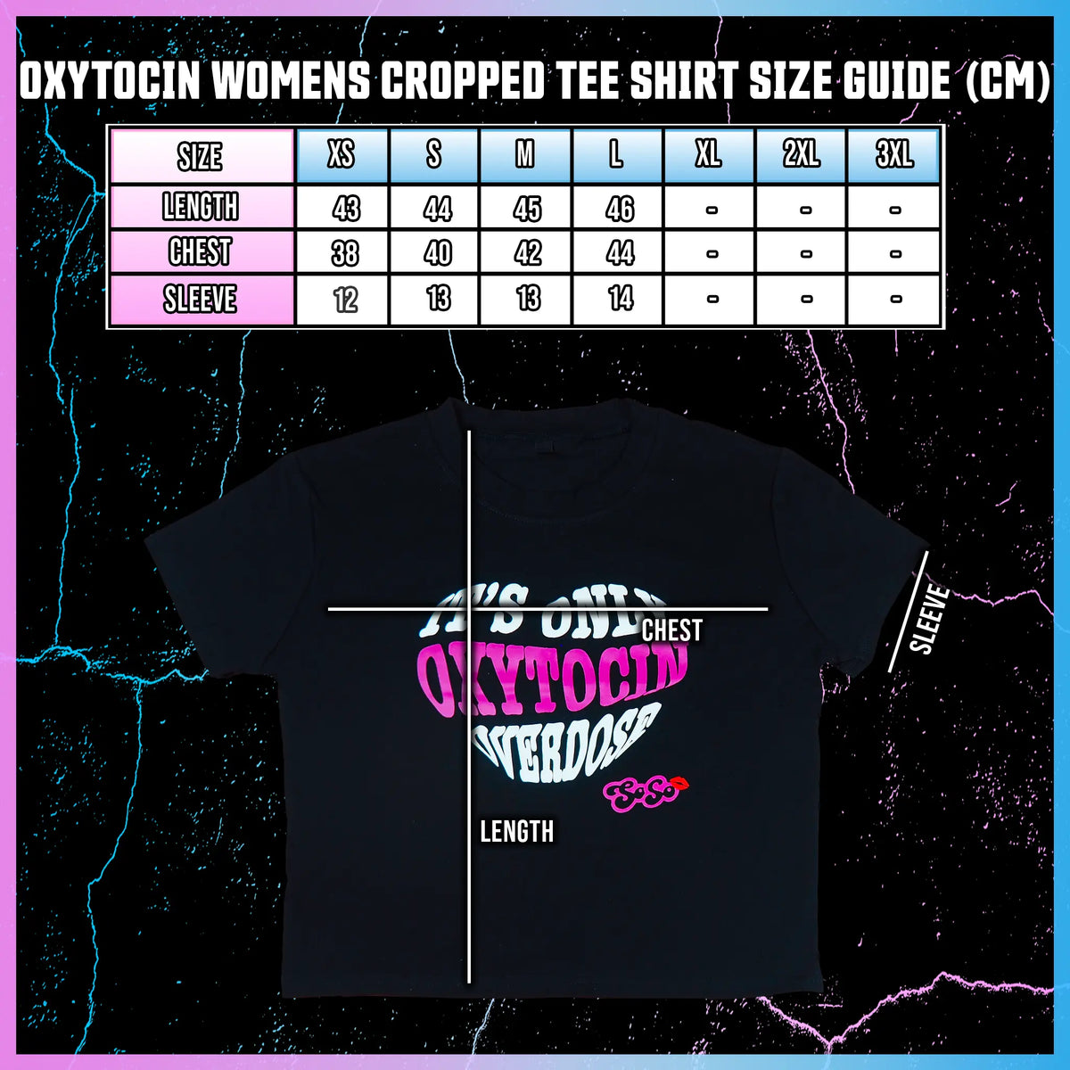 Oxytocin - Women's Cropped Tee