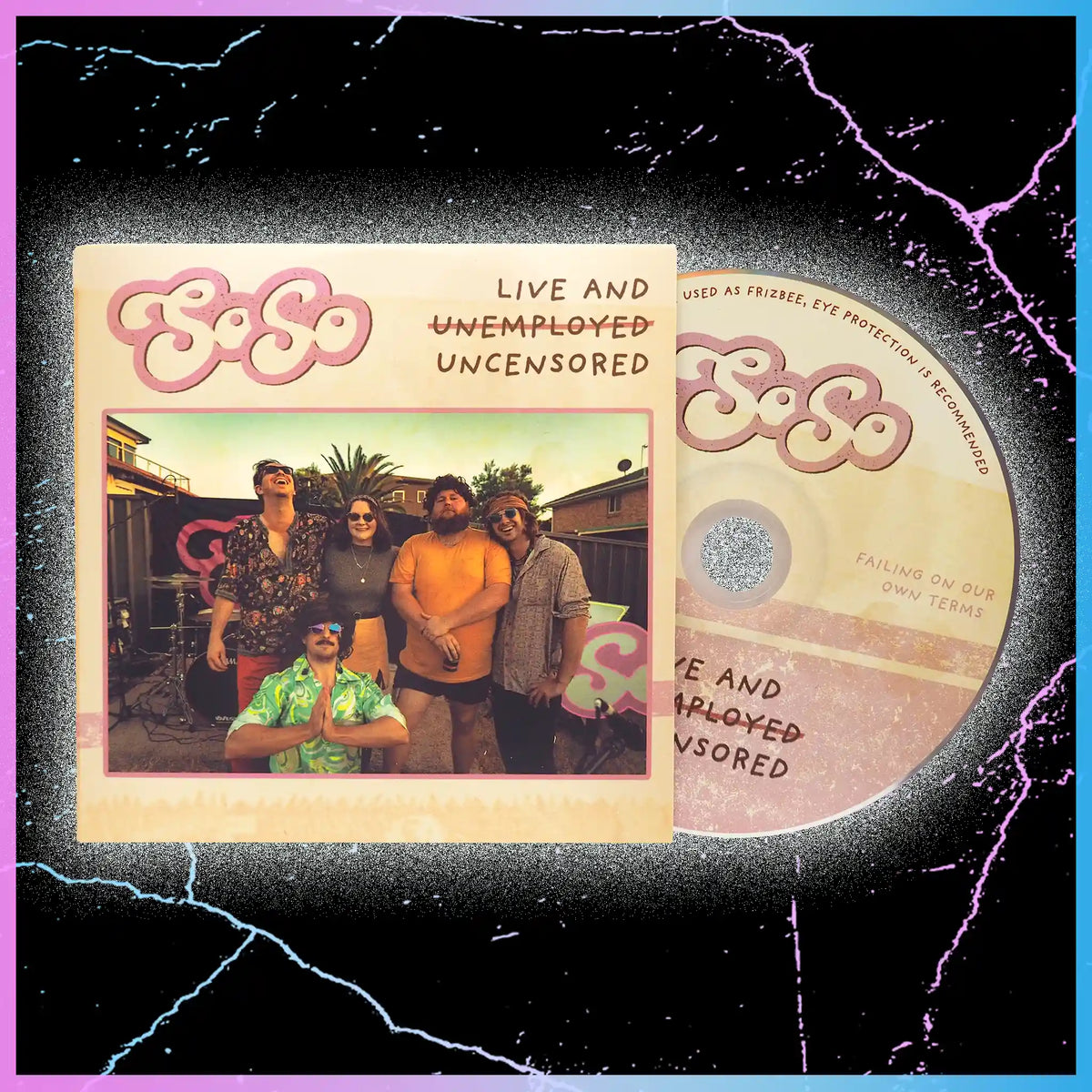 Live And Uncensored Physical CD (Signed, Limited Edition) + Free Digital Download