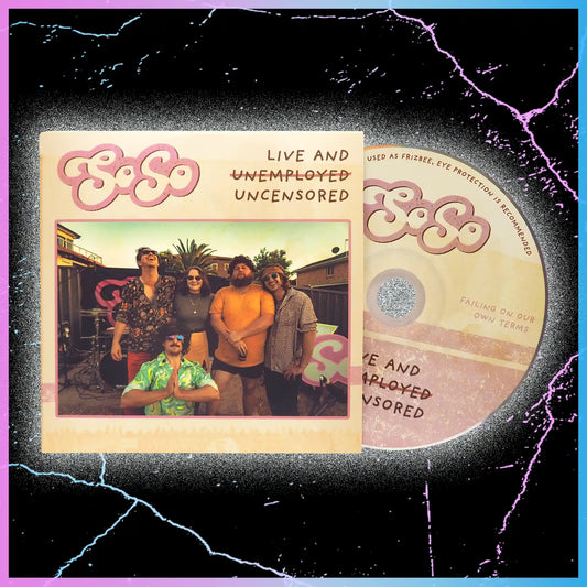 Live And Uncensored Physical CD (Signed, Limited Edition) + Free Digital Download