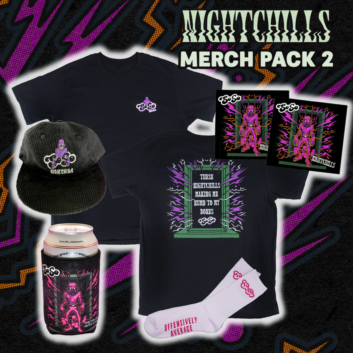 NIGHTCHILLS - Merch Pack #2